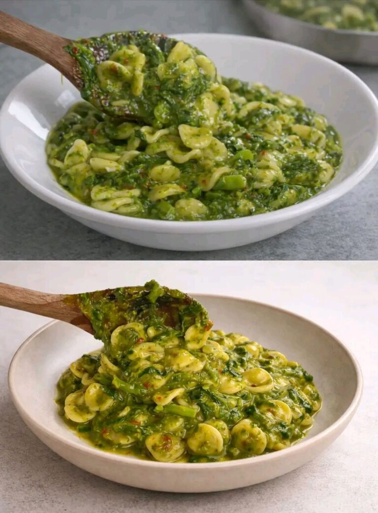 🍝 Orecchiette alle cime di rapa (tradizionali + twist gourmet 😍)