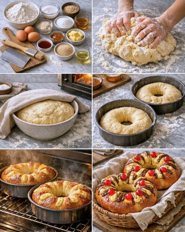 🐣🍩 Rosca di Pasqua soffice (alta, profumata e super golosa 😍)