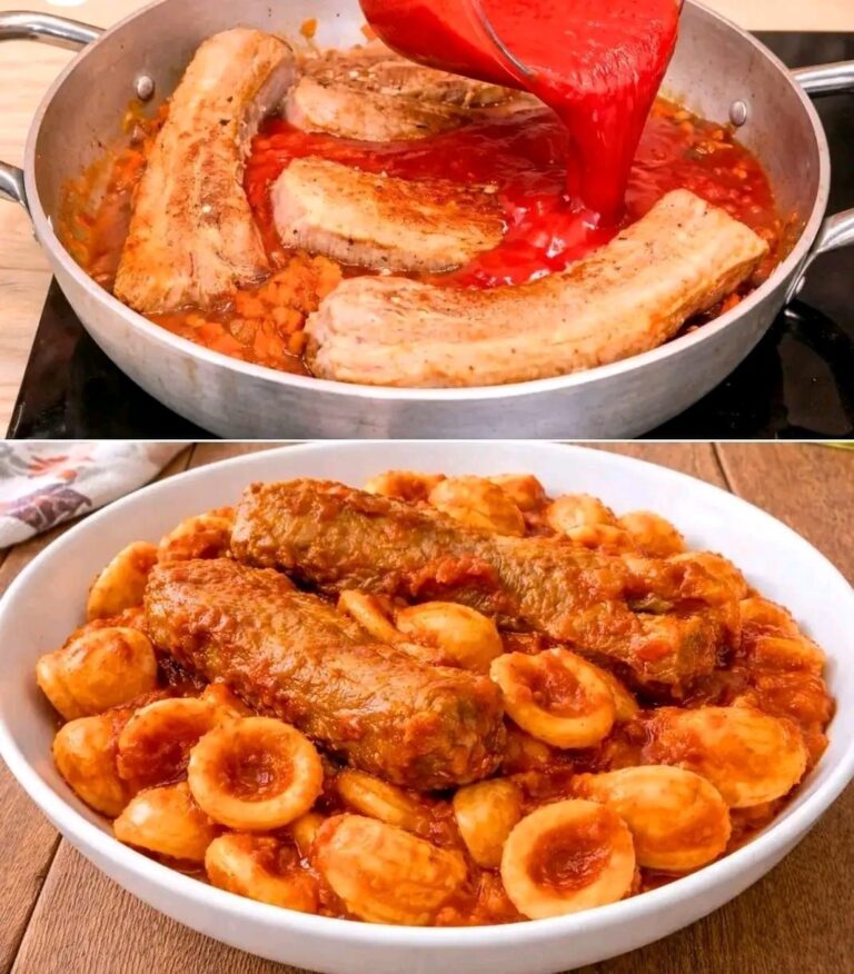 🍖 Costine di Maiale in Umido (tenerissime, succose e super saporite 😍)