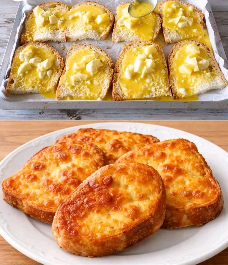 🧀🍞 Pane al burro e formaggio gratinato (super facile e irresistibile 😍)