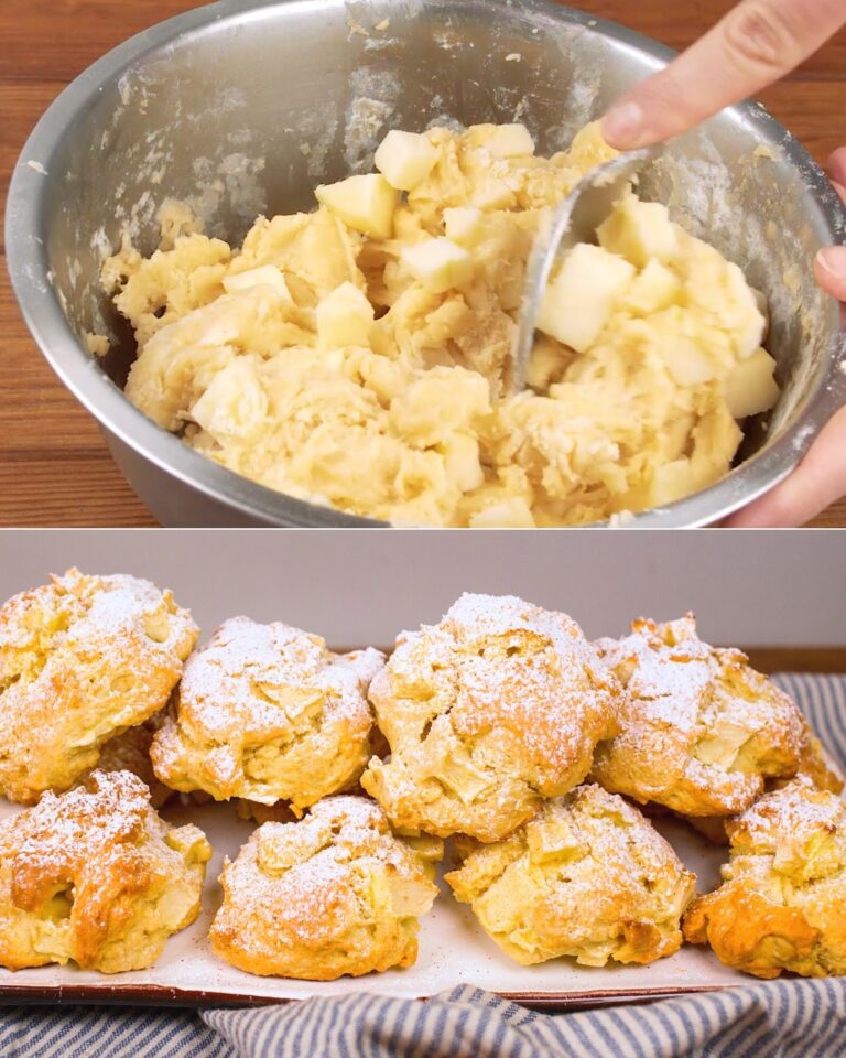 🍏✨ Biscotti alle mele: pronti in soli 20 minuti!