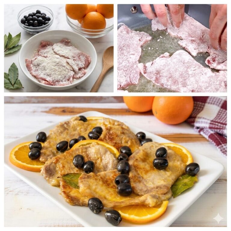 🍊🥩 Scaloppine di maiale all’arancia (veloci e cremose 😍)