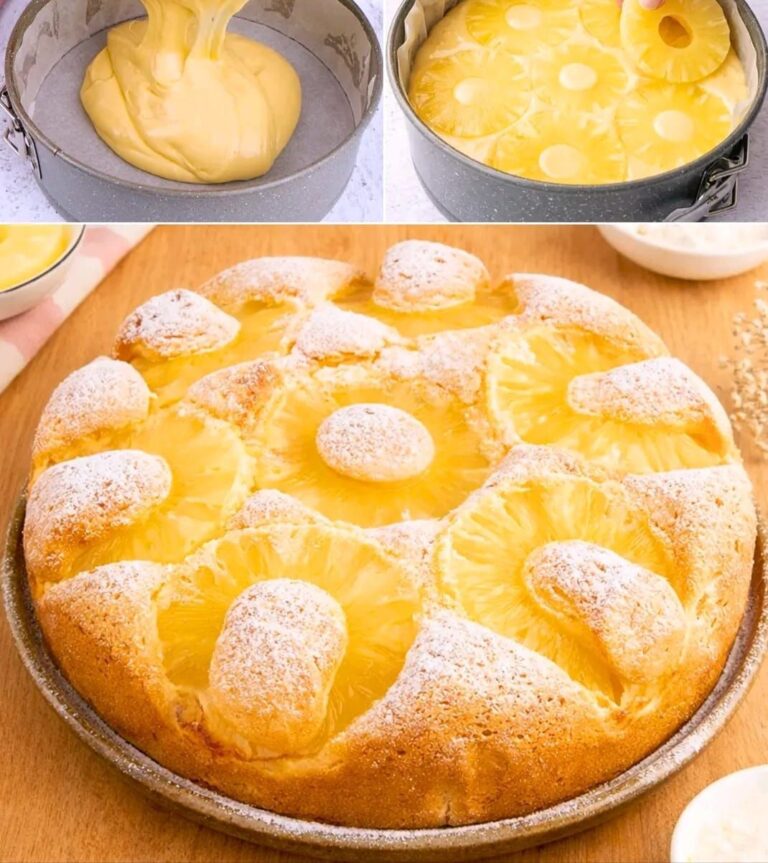 Torta Ananas Soffice – Profumata, Morbida e Irresistibile