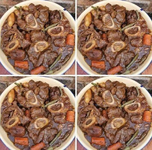 # **🍲 Ricetta dello Stufato di Coda di Bue**