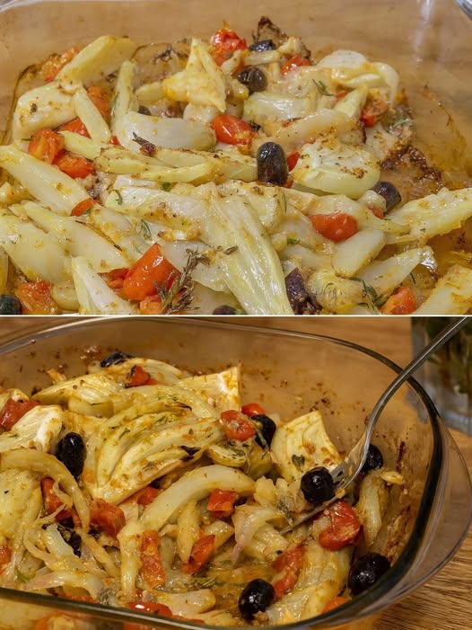 Un contorno leggero: finocchi alla mediterranea