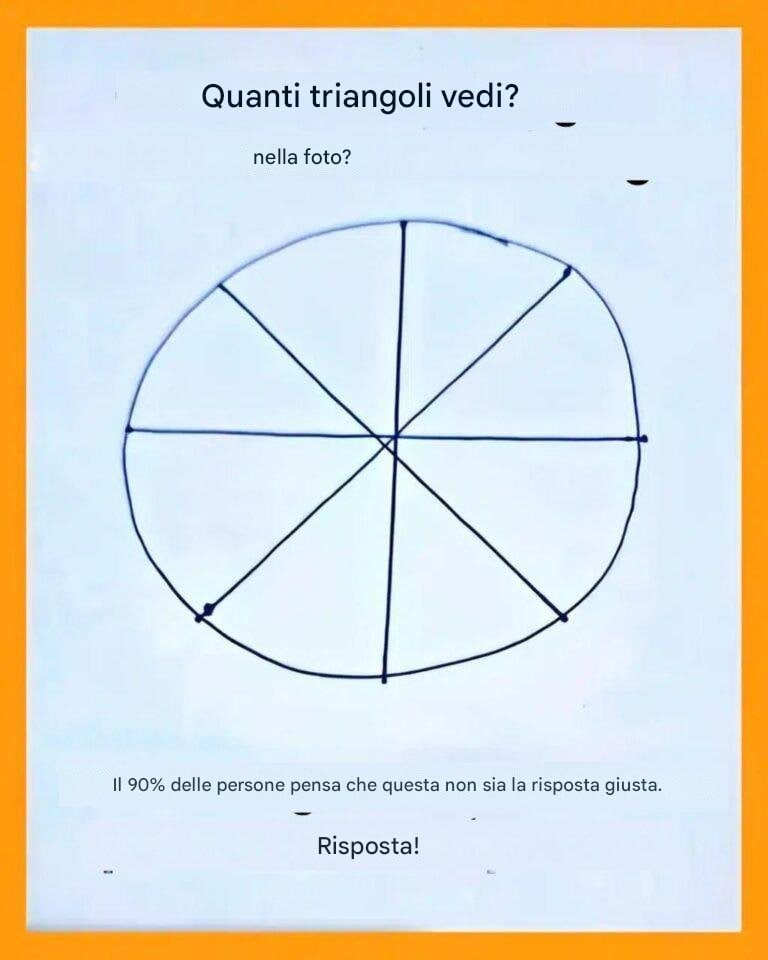 Riesci a risolvere questo test?