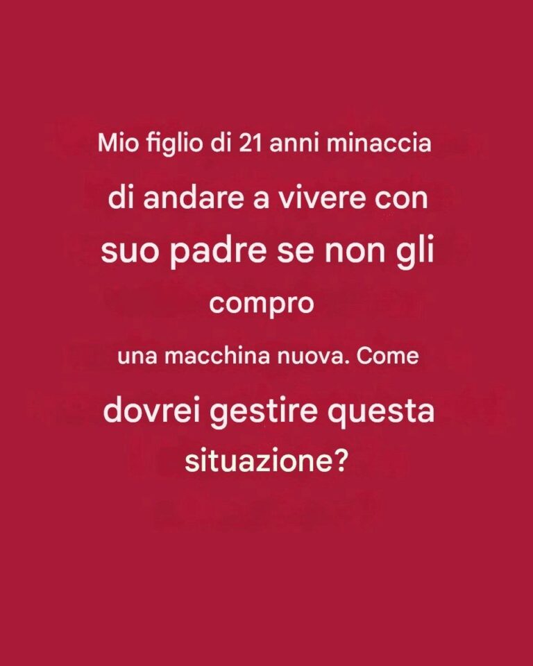Mi sento come se fossi in una situazione di stallo