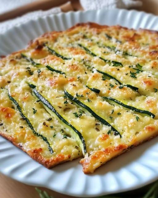 La Schiacciatina di Zucchine – La Ricetta Perfetta con 195 Kcal