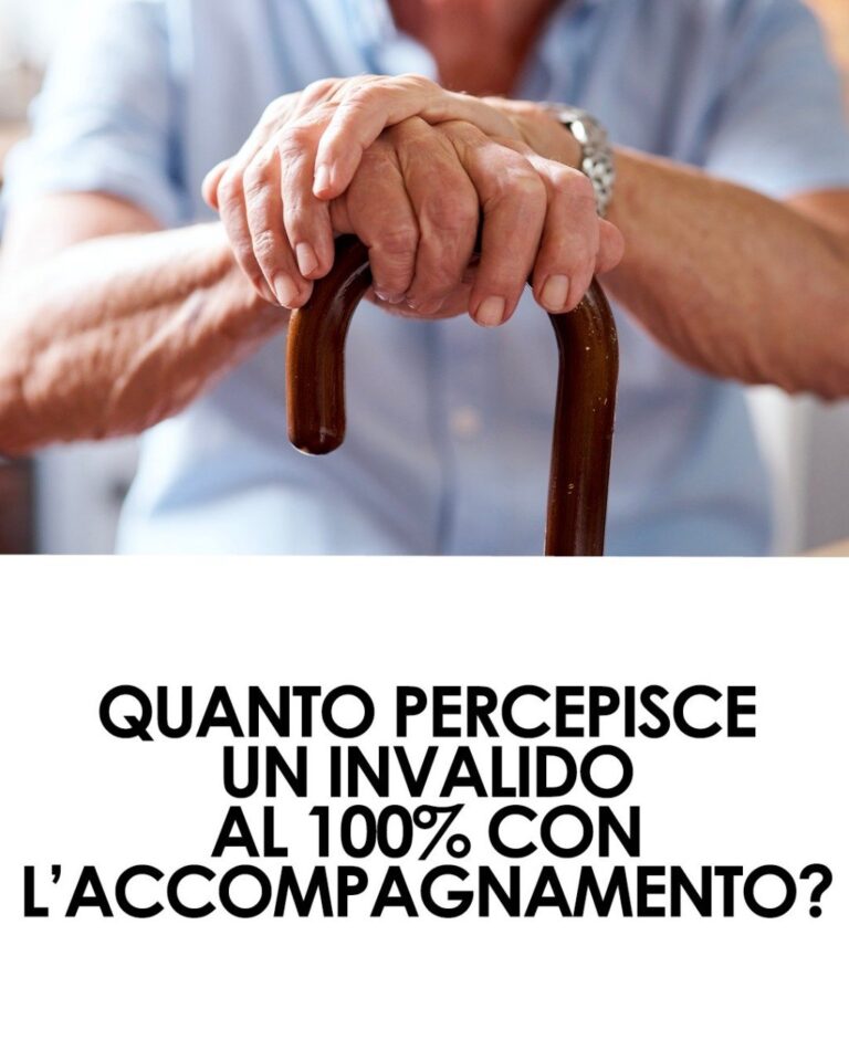 "Quanto riceve una persona con disabilità al 100% con un caregiver?"