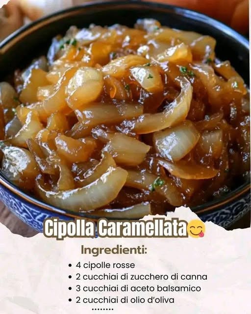 Cipolla Caramellata Un Contorno Dolce e Gustoso