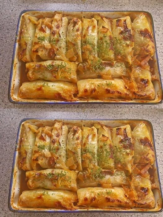 Sformato di cavolo ripieno (cotto al forno)