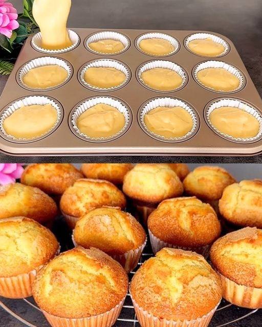 La migliore ricetta del mondo! Muffin morbidi e deliziosi che si sciolgono in bocca!