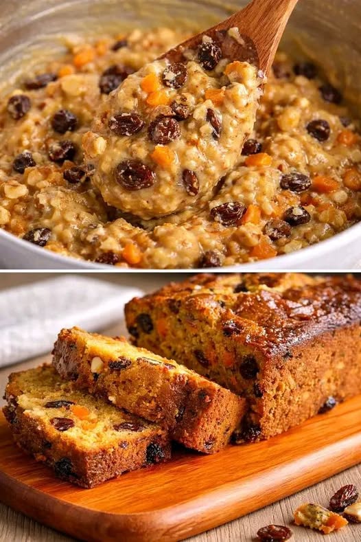 Plumcake con fiocchi davena mele e carote