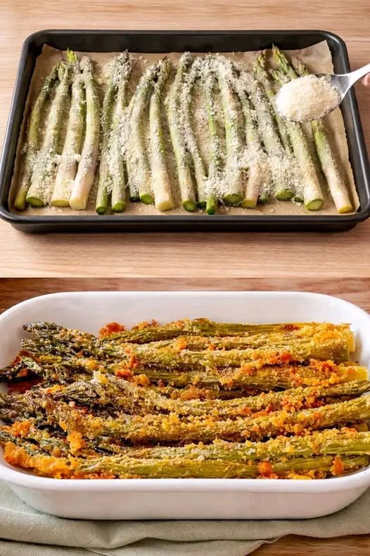 Quegli asparagi gratinati li preparo in primavera quando voglio un contorno facile sano e saporito