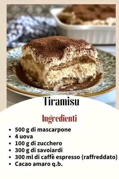 Tiramisù Classico