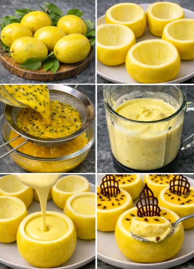 🍈 Dolce al frutto della passione cremoso e veloce: senza forno e irresistibile 😍