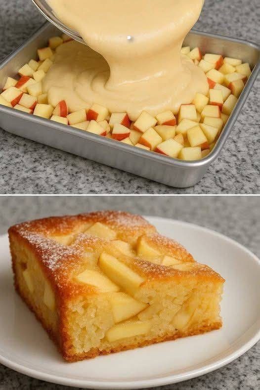 Una torta di mele umida e deliziosa (proprio come quella della nonna!)