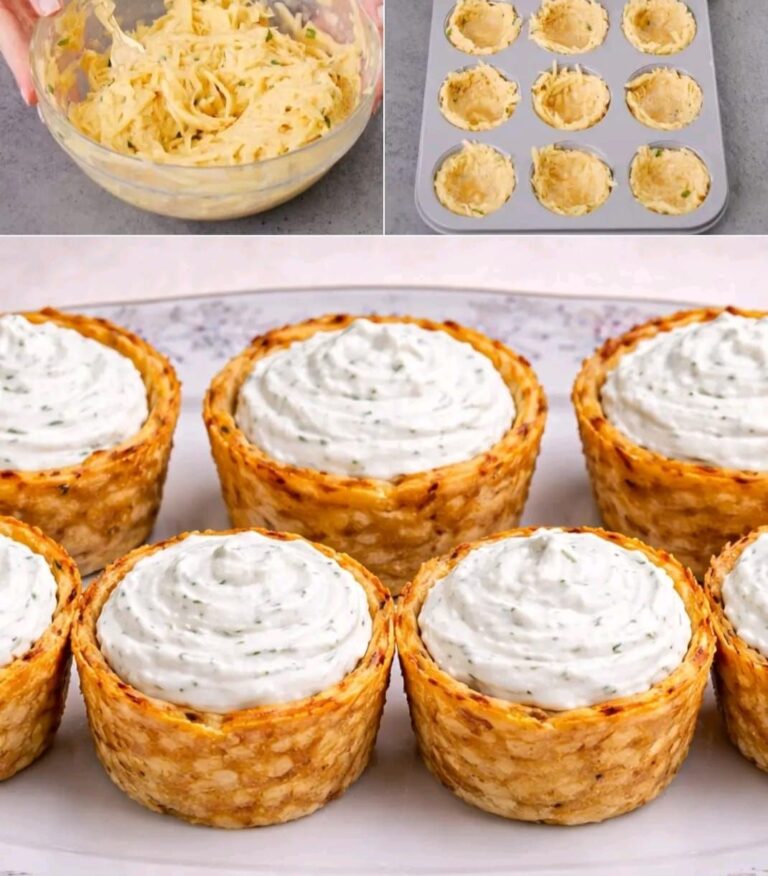 🥔 Cestini di Patate Croccanti