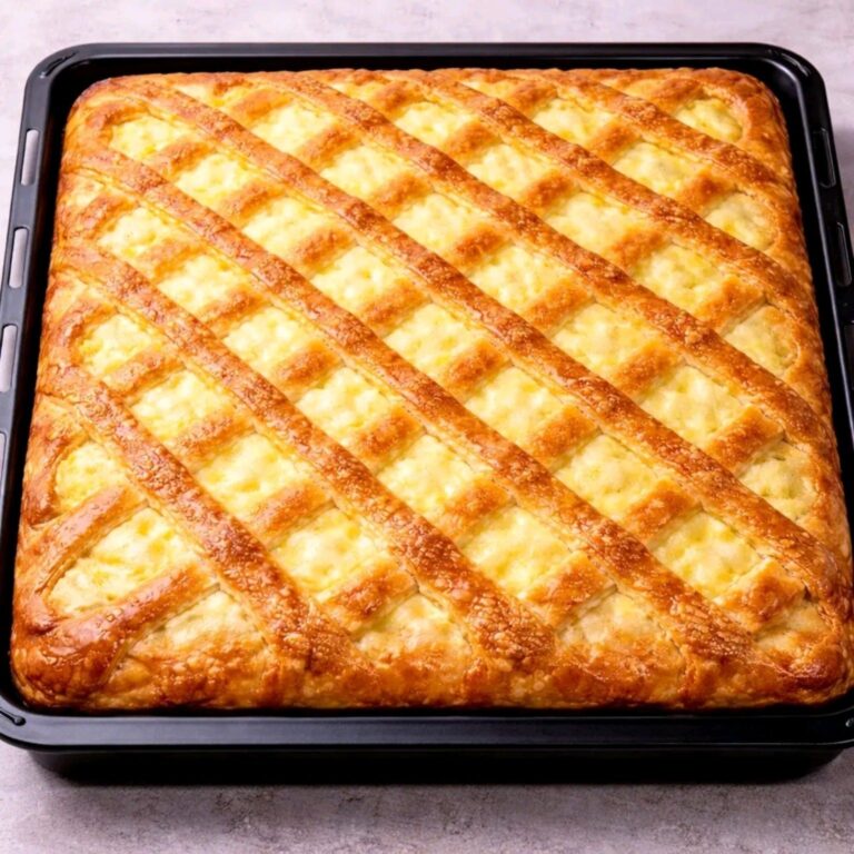 🥧 Torta salata rustica in teglia (dorata, croccante e filante 😍)