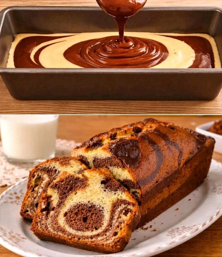 🍫🍰 Plumcake Marmorizzato