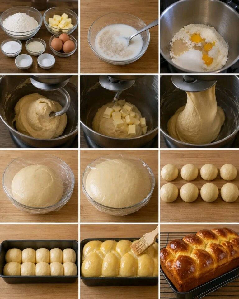 🥐✨ BRIOCHE AL BURRO FATTA IN CASA: SOFFICISSIMA, FILANTE E COME IN PANETTERIA