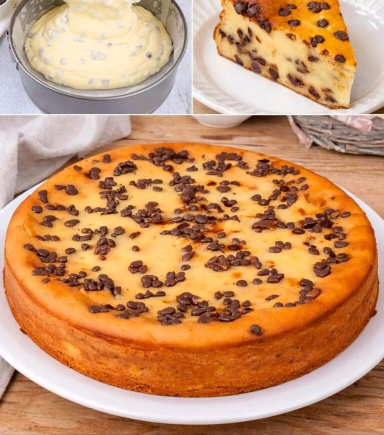 🍫🥣 Torta yogurt greco e gocce di cioccolato senza farina