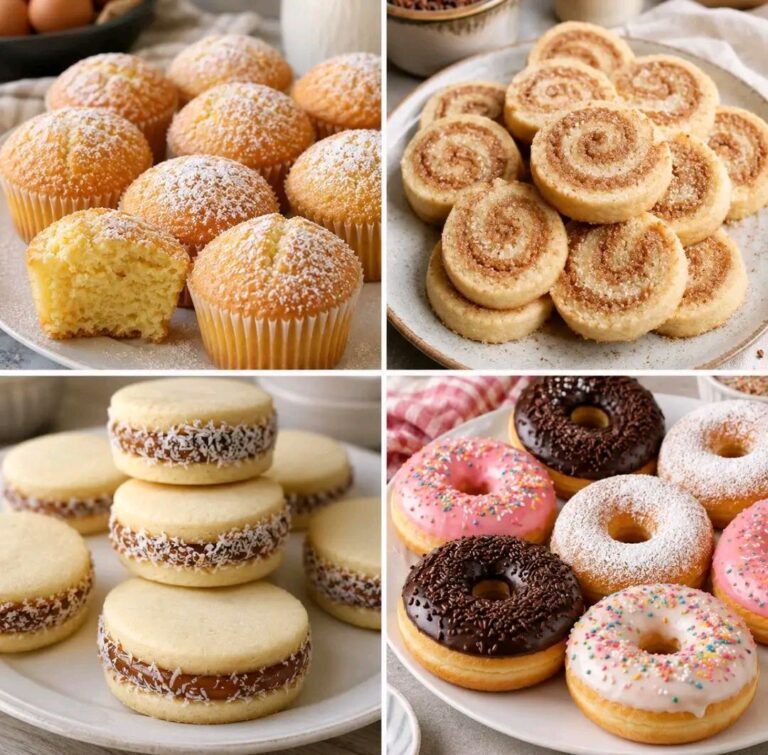 🍩🍪 4 DOLCI FATTI IN CASA FACILISSIMI CHE PROFUMANO DI PASTICCERIA