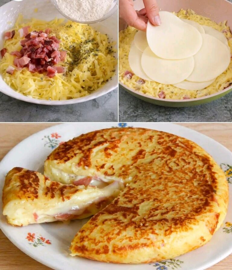 🥔🧀 Torta di patate in padella croccante e filante: ricetta facile senza forno