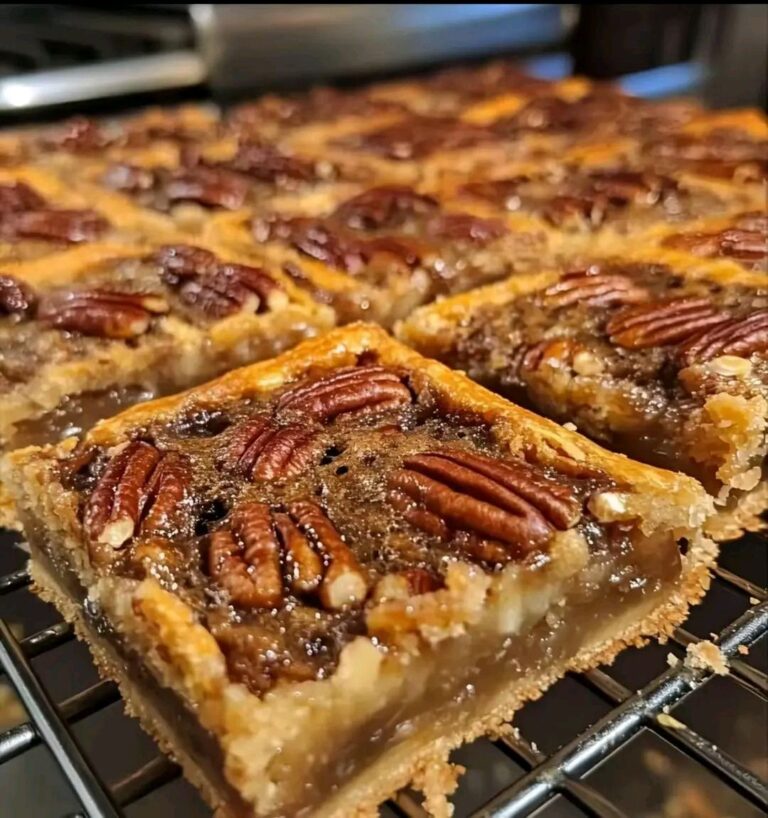 Easy Pecan Pie Bars     🥧🍫 Easy Pecan Pie Bars (barrette alle noci pecan facili e irresistibili)