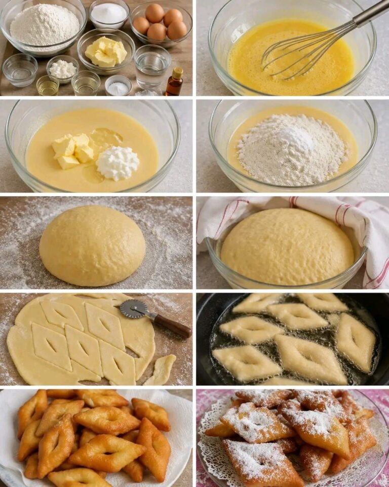 🎭✨ Chiacchiere di Carnevale morbidissime: la ricetta della nonna soffice e profumata