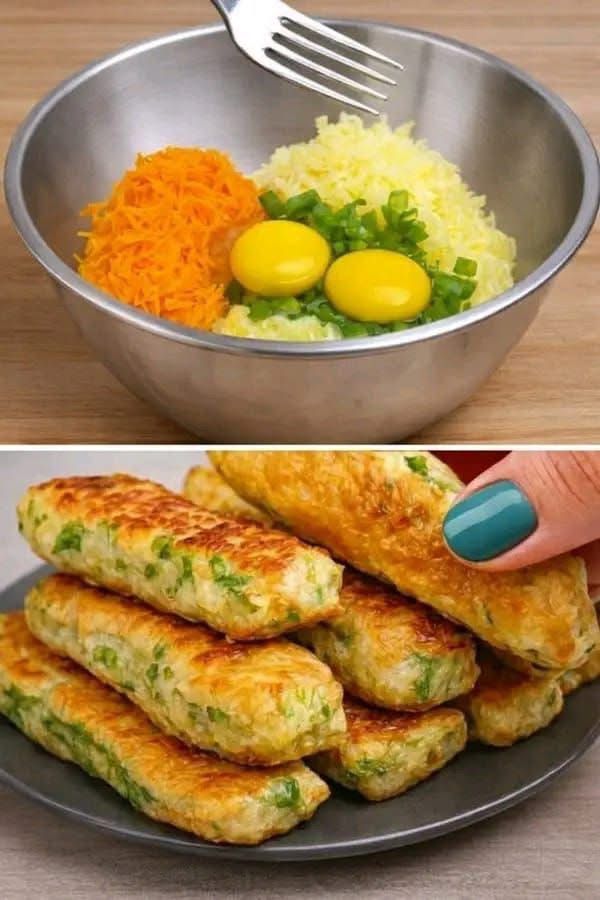  Golden Sticks Croccanti: Il Finger Food Supremo con Cuore Filante e Patate 