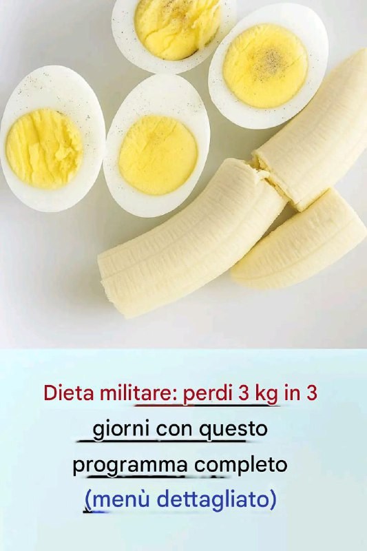 La dieta militare: perdita di peso rapida in soli 3 giorni