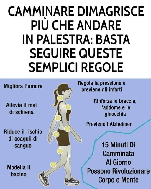 Camminare 15 minuti al giorno trasforma corpo e mente, ecco perché e come va fatto per avere un corpo nuovo in poco tempo
