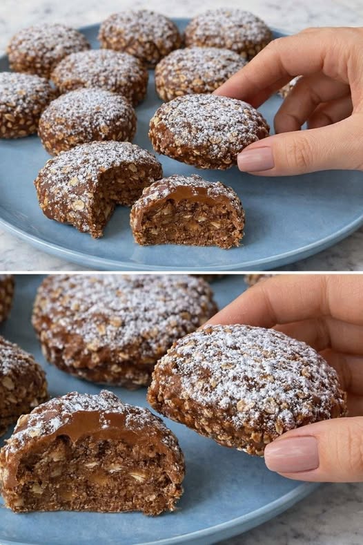 Da quando le ho scoperte non preparo altro: biscotti senza farina e zucchero che non fanno ingrassare e pronte in mezz’ora circa!