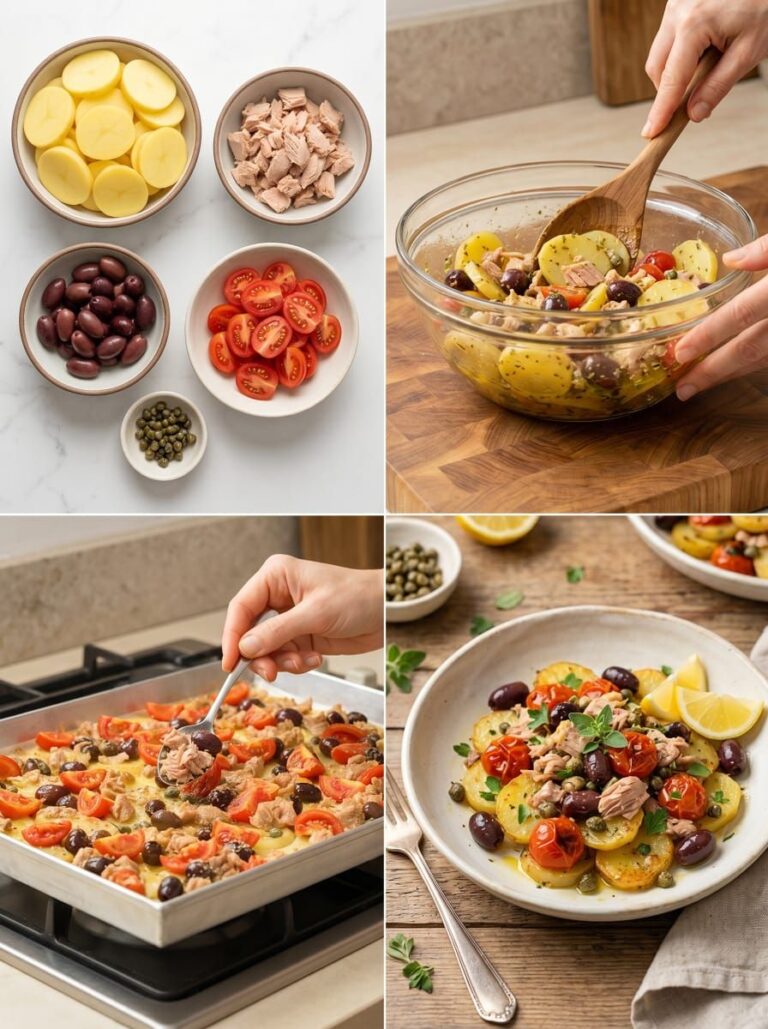 🥗🐟 Insalata russa con tonno cremosa e facile (perfetta per buffet e feste)