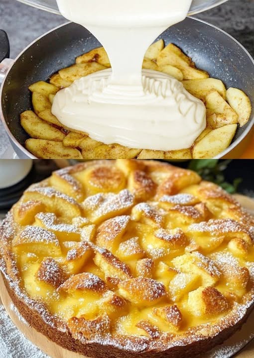 Torta di mele con solo 3 mele e in 10 minuti mi fa impazzire!