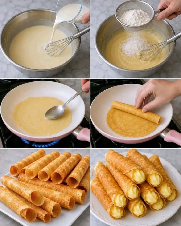 Cannoli Croccanti con Crema Pasticcera: Ricetta Facile, Veloce e Golosissima