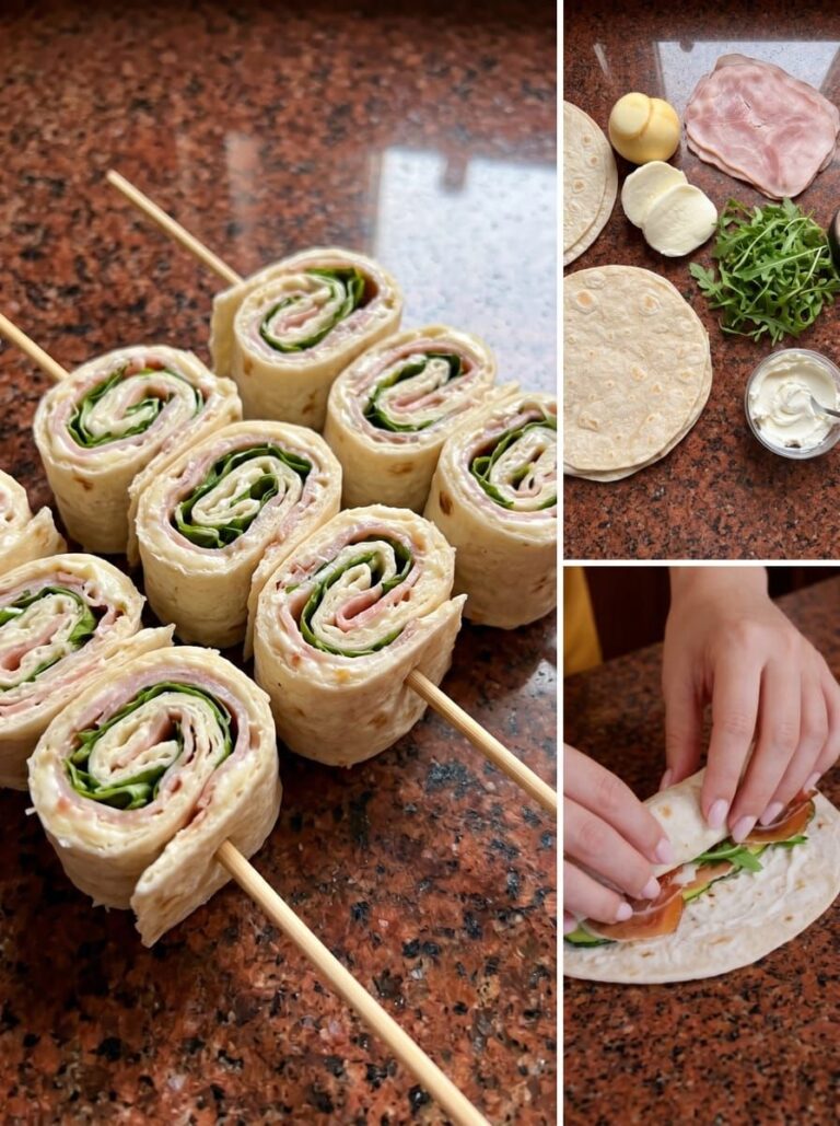 Spiedini di piadina veloci e sfiziosi (finger food facili per aperitivo)