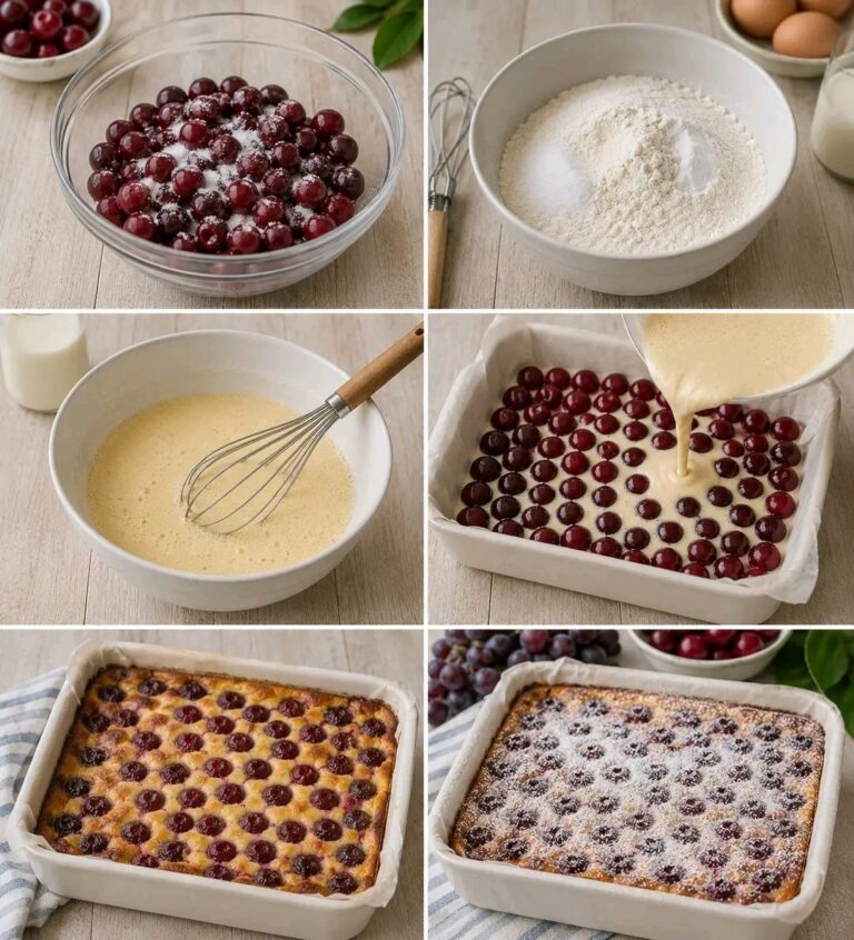 🍒✨ CLAFOUTIS ALLE CILIEGIE: IL DOLCE FRANCESE FACILE E IRRESISTIBILE